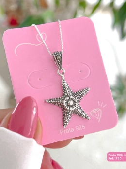 Pingente Estrela Delicado Envelheciddo